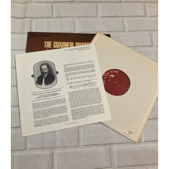 Classical Vinyl The Guarneri Quartet Performing Dvorak and Smetana String Quarte - Picture 7 of 9